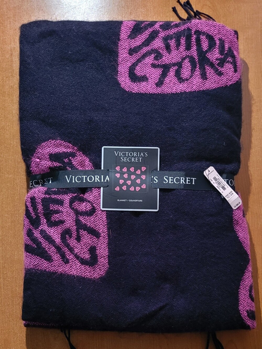Victoria's Secret Throw Blanket NWT
